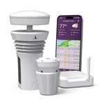 Tempest Weather System with Built-in Wind Meter, Rain Gauge, and Accurate Weather Forecasts, Wireless, App and Alexa Enabled
