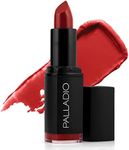 Palladio Herbal Matte Lipstick, Creamy and Full Coverage Long Lasting Matte Lipstick, Red Carpet