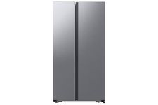 Samsung Series 6 American Style Fridge Freezer, Features SpaceMax and AI Energy Mode , Gentle Silver Matte, Model: RS57DG400EM9EU