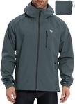 BALEAF Men's Rain Jacket Waterproof