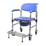 Commode Wheelchair Mobile Toilet Ch