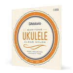 D'Addario EJ65B Pro-Arté Custom Extruded Nylon Ukulele Strings, Baritone