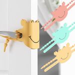 Elfzone Quiet Door Closer Cushion - 3pcs Cushy Closer Door Cushion,Door Silencer Cushion Silicone Latch Covers Door Slam Stopper