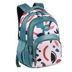 Gear Diva 41L Extra Large Water Resistant School Bag/Casual Backpack/Daypack/Travel Backpack/College Bag Kids Bag For Girls, 38 lt - Green