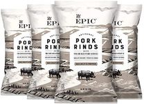 Epic Provisions Sea Salt & Pepper Pork Rinds, Low-Carb, 4 Count Box 2.5oz bags