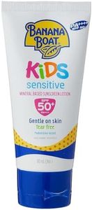 BANANA BOAT Sunscreen Lotion Combination Skin Uva & Uvb Protection Pa++++ Very Water And Sweat Resistant (Kids Sensitive Mineral SPF 50+ PA++++, 90ml)