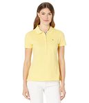 Tommy Hilfiger Women's Classic Polo (Standard and Plus Size), Snapdragon, Medium