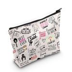 Novelty Realtor Gift Realtor Sayings Real Estate Life Quotes Canvas Makeup Bag (Realtor CA)