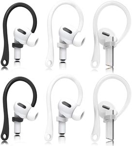 Ear Hooks for Earphones, 3 Pairs Anti-Lost Ear Hooks, Earbuds Accessories Anti-Slip Ergonomic Design Comfortable Fit, Suitable for Airpod earphones and sports running earphones