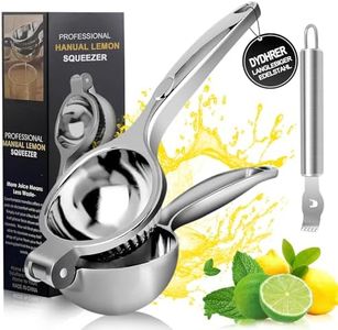 DYDHRER Presse Agrumes,Presse Agrumes Manuel mit coupe-zeste, Presse Citron Levier, XXl Lemon Squeezer, Anti-Caustique, Presse Agrume Manuel Alliage de zinc, Presse Orange Manuel pour Cuisine,Bar