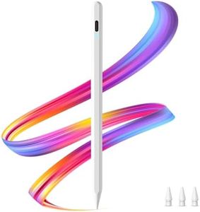 JAMJAKE Stift für iPad 2018-2024 mit Schnellladeleistung Palm Rejection Pencil Kompatibel für iPad Pro13''/12,9''/11'', iPad air 13''/11'', iPad 10/9/8/7/6, iPad Mini 6/5 Gen, iPad Air 5/4/3 Gen