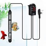 U-picks 300W Aquarium Heater, Submersible Fish Tank Water Heater with External Color LED Digital Temperature Controller, Fast Heating for 150-350L for Saltwater and Freshwater