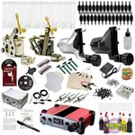 Hildbrandt Tattoo Kit Pro 3 Machine Gun + TKHPRO2 + Needle + Power Supply + Inks + Case