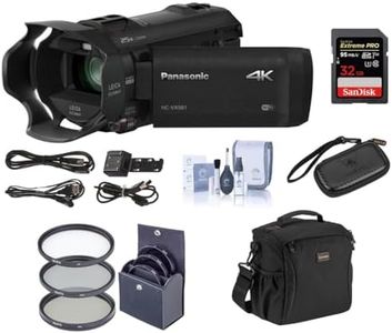 Panasonic HC-VX981K 4K Camcorder Bundle Kit