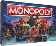 Monopoly Iron Maiden | Play as Bruce’s Lantern, Guitar Amp Stack, Nicko’s Drum Kit, and More | Officially Licensed Collectible Game Honoring British Classic Heavy Metal Icons