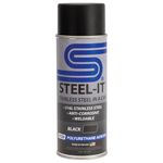 Steel-It 1012B Polyurethane, Industrial Paint Coatings, Weldable, Easy to Apply - Black (1 Pack)