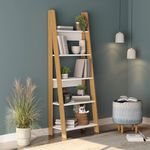 Wakefit Book Shelf for Home | 1 Year Warranty | 5 Shelves, Book Shelf, Book Stand, Book Rack, Book Shelf for Home Library, Modern Multipurpose Rack, Diwali Gifts, Engineered Wood (Zora, Urban Teak)