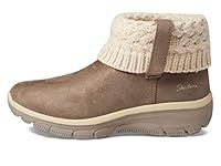 Skechers Women's Easy Going-Cozy Weather Ankle Boot, Taupe, 7