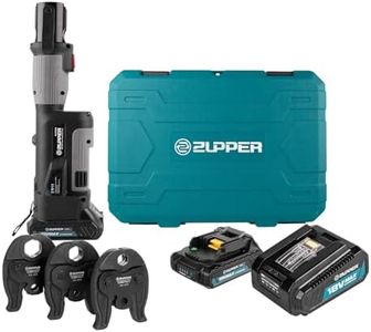ZUPPER Pro Press Tool Kit with Jaws & Batteries