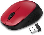 LeadsaiL Wireless Mouse for Laptop 2.4G Silent Cordless USB Mouse Slim Wireless Optical Computer Mouse, 3 Buttons, 1600 DPI for Windows 10/8/7/Mac/Macbook Pro/Air/HP/Dell/Lenovo/Acer