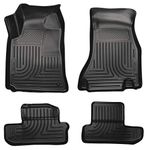 Husky Liners Fits 2008-10 Dodge Challenger Weatherbeater Front & 2nd Seat Floor Mats,Black,98021