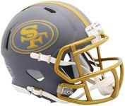 Riddell San Francisco 49ers NFL Slate Alternative Speed Mini Football Helmet