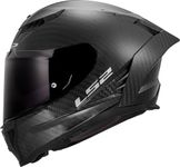 LS2 Dragon FF807. Motorcycle Helmet. Full Face. Full Carbon. Dark Visor, Pinlock and Carrying Bag Included. Matt Carbon. M