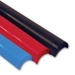 Longacre Roll Bar Padding, High Density Mini, 36 in Long, 1-1/2 to 1-3/4 in Tube, C Shaped, Black, Each (52-65182)