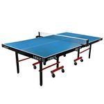 Fieldsheer Deuce 801 in Super Fast Table Tennis Table19 MM Laminated Top 75 MM Lockable Wheels & Levelers (TT Table Net, Clamps, 2 TT Bats, 3 Balls & Multipurpose Cover Included)