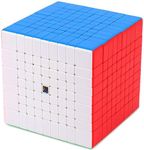 GAREGEAR MoYu Meilong 9x9 Stickerless Speed Cube Cubing Classroom Puzzle Magic Cube Education Toys