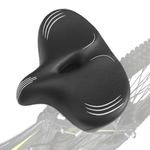 Urby Extra Wide E-bike/Electric Bike Seat Comfort Ride, Talla Extra Asientos Para Bicicletas, Ideal for Plus Size Riders or Extra Comfort Needed.