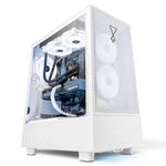 OPSYS Agilian-X8 White Gaming PC Computer (AMD Ryzen 5-5600, Geforce RTX 3070 Graphics Card, 1TB NVMe SSD, 2TB HDD, 16GB RAM, Windows 11)