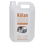 Kolan Leather & Upholstery Cleaner Nature's Toughest Cleaner Organic Multi-Enzyme Formula, Biodegradable, 169 fl oz / 5 L