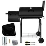 Leonyo Charcoal Grill with Smoker, 