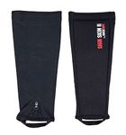 RockTape Rock Guards Shin Guards, Unisex, RockGuards Schienbeinschoner, Black, Medium