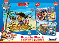 Frank Paw Patrol (60 Pieces) 3 in 1 Jigsaw Puzzle for Kids Above 5+ Years - Fun & Challenging Brain Booster Games - for Focus and Memory - Encourage Creative Thinking - 70306