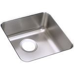 Elkay ELUHAD121255 Lustertone Stainless Steel Single Bowl Undermount ADA Sink, Stainless