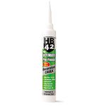 HB42 The Ultimate Pro-Finish Max Flex Decorators Caulk 380ml Internal & External Anti Mould Overpaintable - White