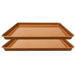 Set of 2 Nonstick Copper Cookie She