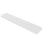 HDPE Block White PE Polyethylene Rectangular Solid Plastic Tapping Block High Density Sheet Great for DIY Projects for Machining Home Floor Improvement （3/4"x 17" x 3"）