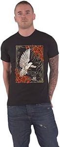 Fleetwood Mac T Shirt Dove Band Logo Official Unisex Black Size XL