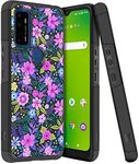 HRWireless Compatible for AT&T Radiant Max 5G 6.8"/ Cricket Dream 5G Phone Case, MetKase Series with Air Spring Technology for Accidental Drops, Scratches, Heavy Duty Shockproof Hybrid Cover