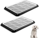 Mifoci 2 Pcs Dog Potty Tray with Gr