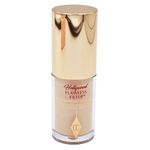 Charlotte Tilbury Mini Hollywood Flawless Filter, Travel Size, 2 Fair - Customisable Face Liquid Makeup Booster, Tinted Primer, Foundation, Highlighter, Moisturiser