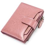 FALAN MULE Small Wallet for Women Genuine Leather Bifold Compact RFID Blocking Small Womens Wallet