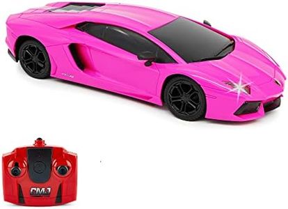 CMJ RC Cars LP700-4 Aventador RC Car, Pink