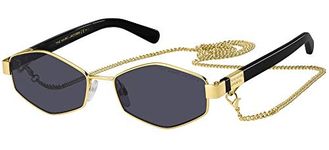 Marc Jacobs Marc 496/S Sunglasses, Gold, 55