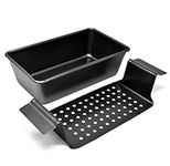 PERLLI Nonstick Meat Loaf Pan with 