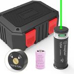 StrongTools 12GA Laser Bore Sight with Switch and High-Capacity Battery (Green Laser Boresighter)