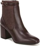 Franco Sarto Womens Tribute Bootie, Dark Brown Multi, 8